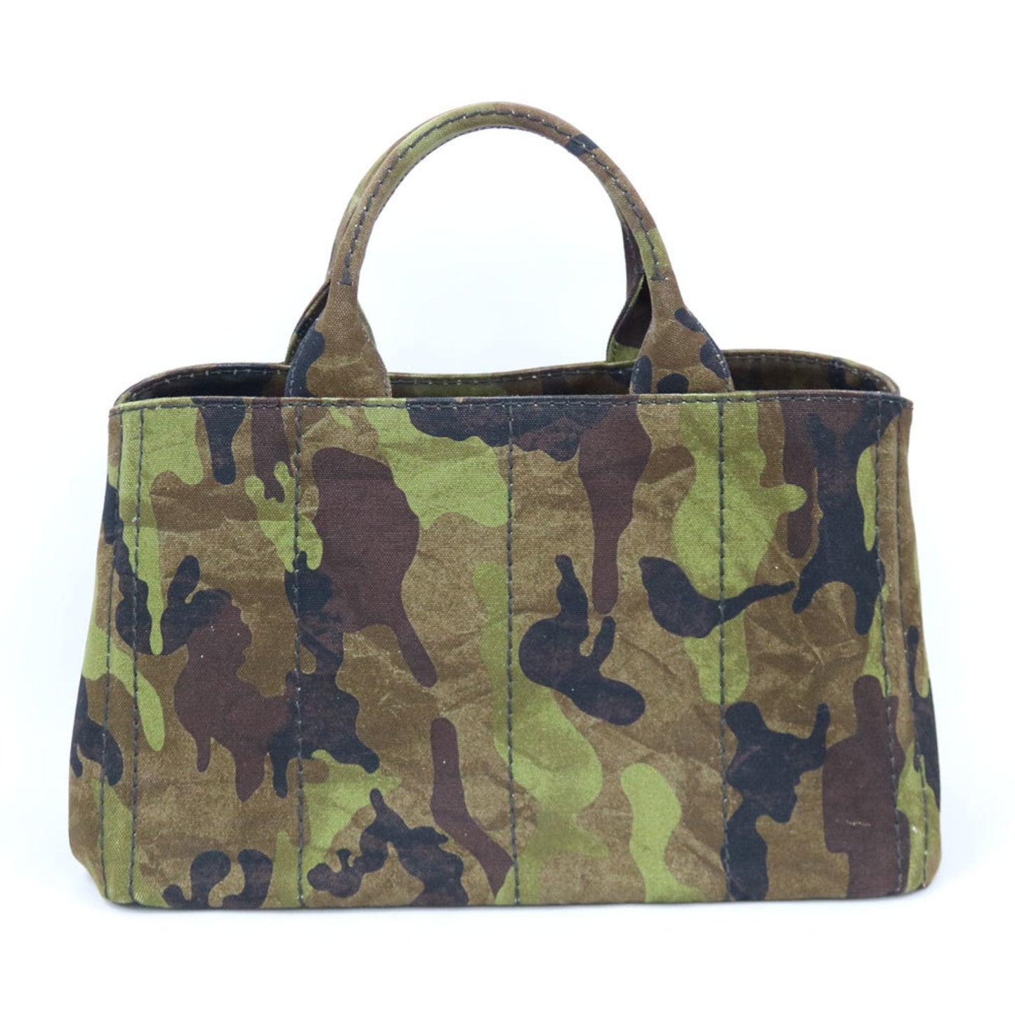 Prada Shoulder Bag Handbag Kanapatoto Mm Ladies Green