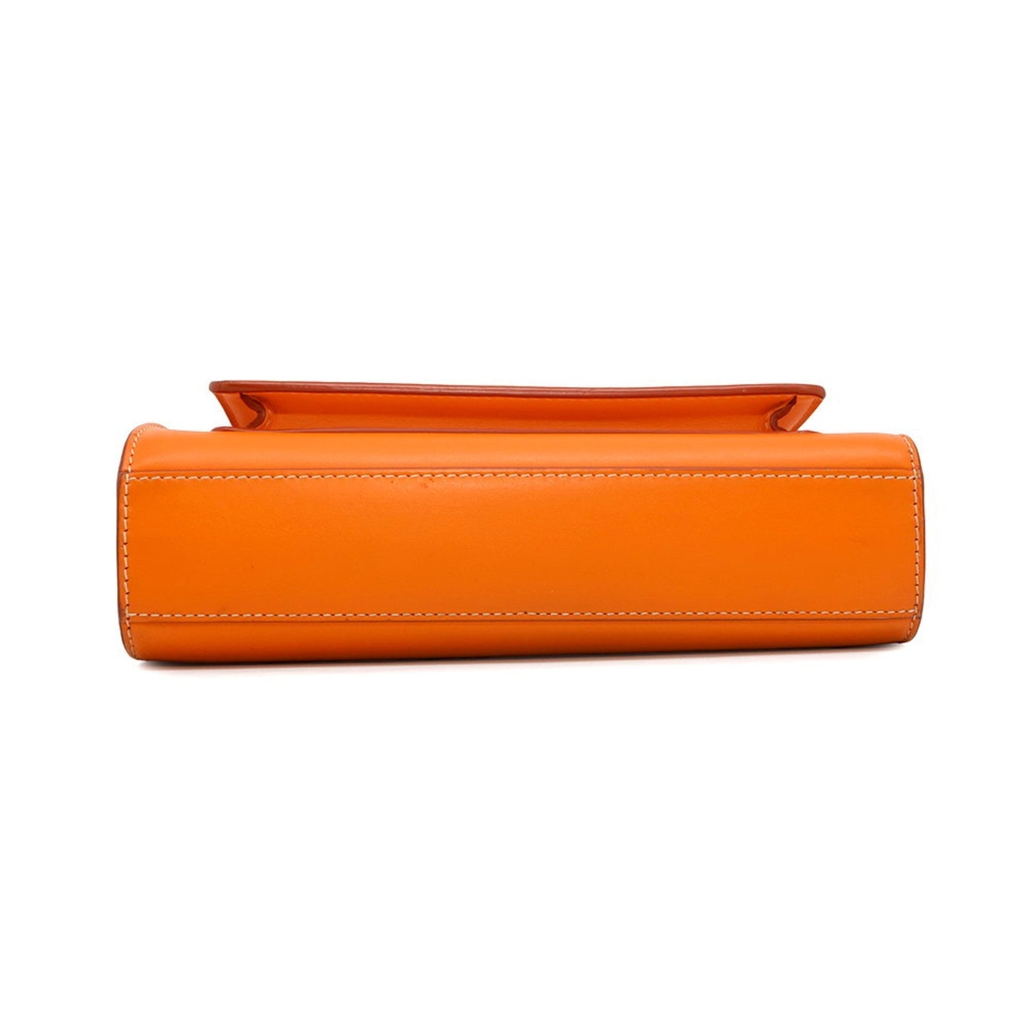Burberry Handbag Shoulder Bag Leather Orange