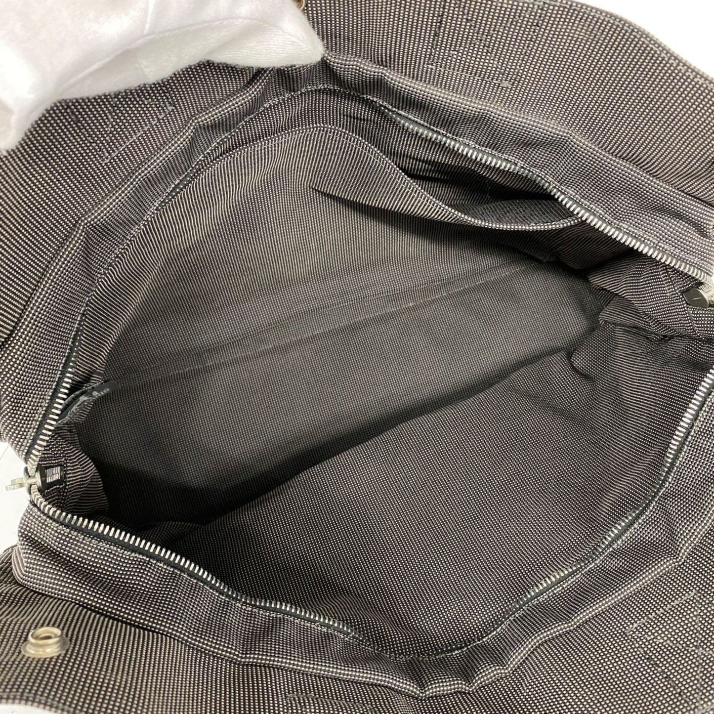 Hermes Tote Bag Canvas Gray