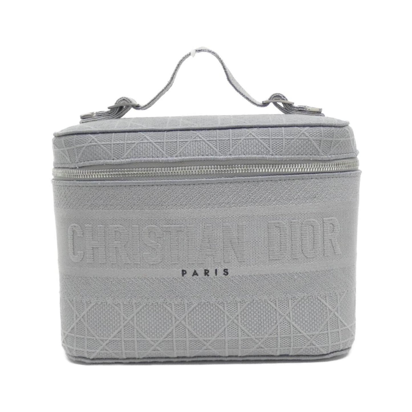 Dior Handbag Christian Vanity Bag Canvas