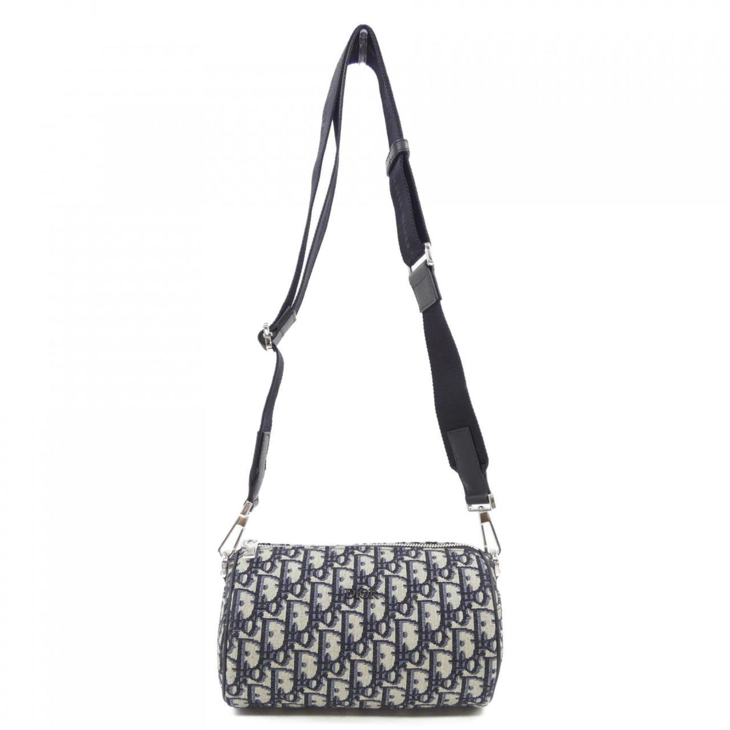 Dior Handbag Christian 2 Black Beige Navy