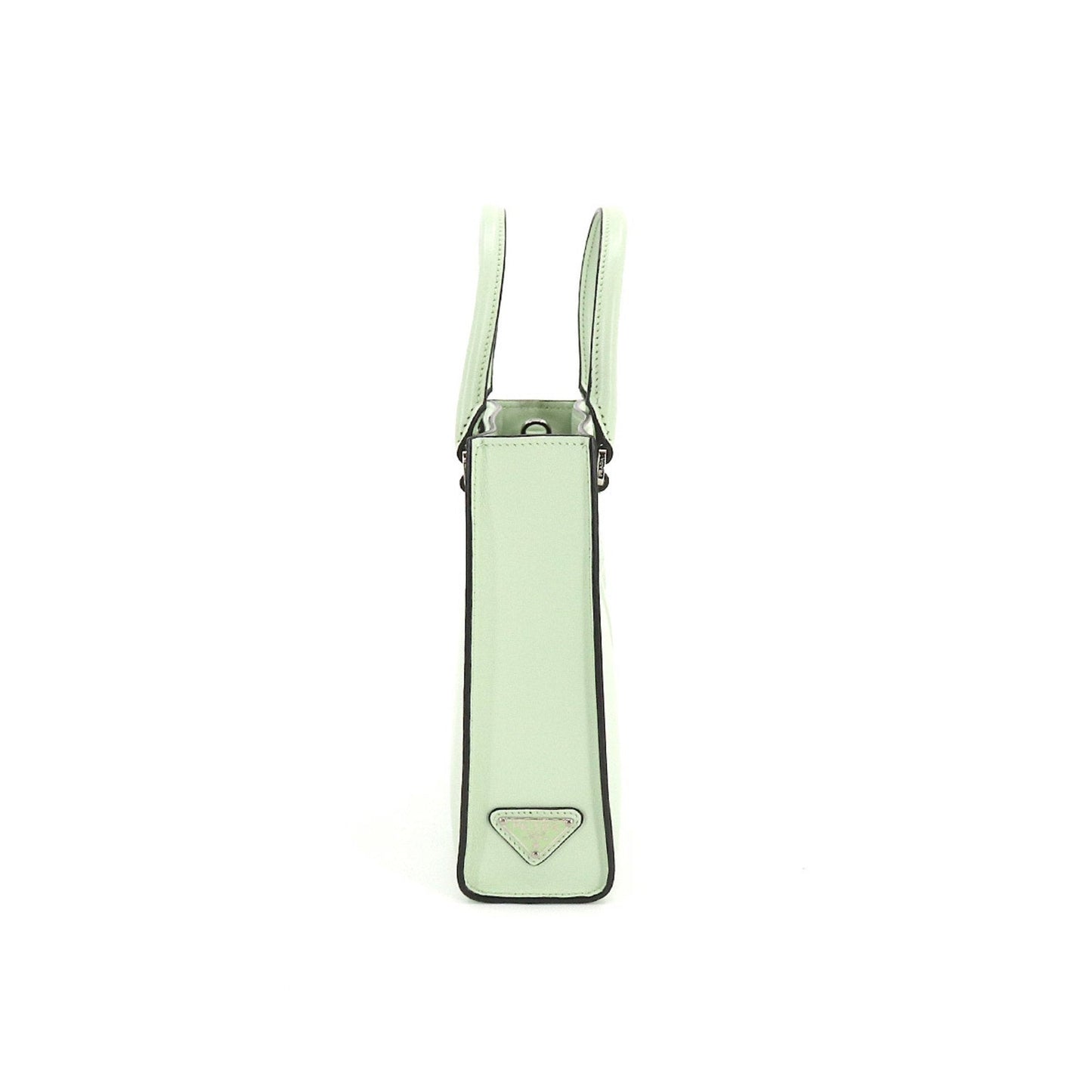 Prada 2Way Hand Shoulder Bag Ua Hand Shoulder Bag Leather Green