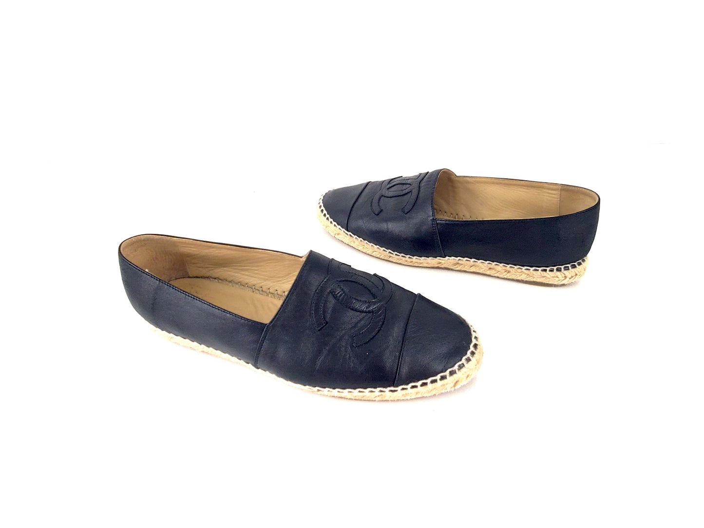 Chanel Leather Espadrilles 42 Accessory