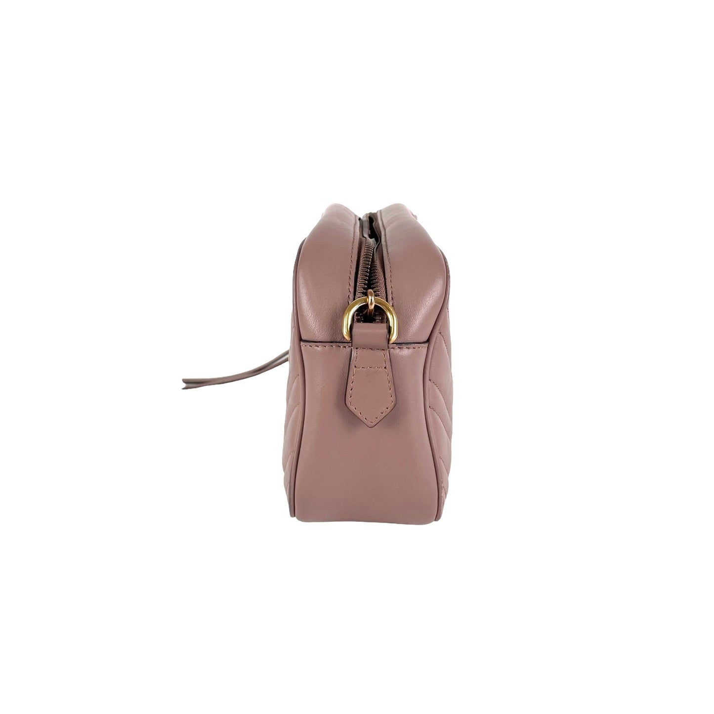 Gucci Marmont Camera Nude Crossbody Bag Small