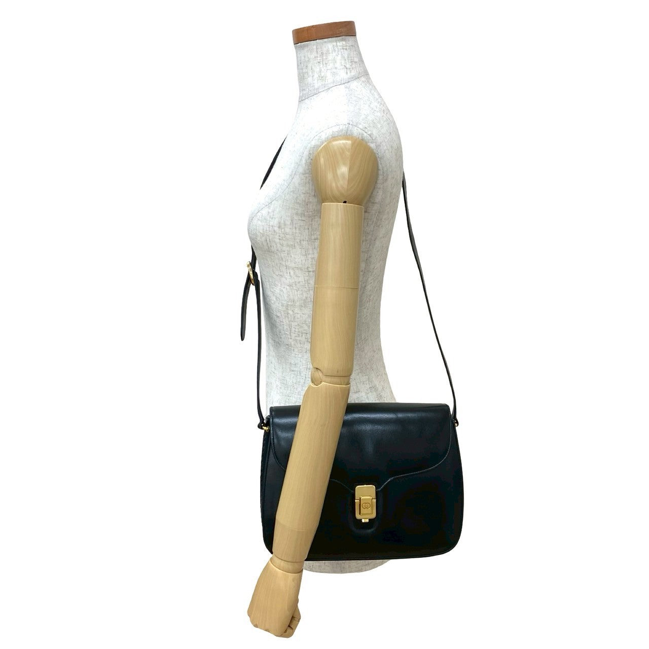 Gucci 20250821Mnc58 4 Calfskin Black Shoulder Bag
