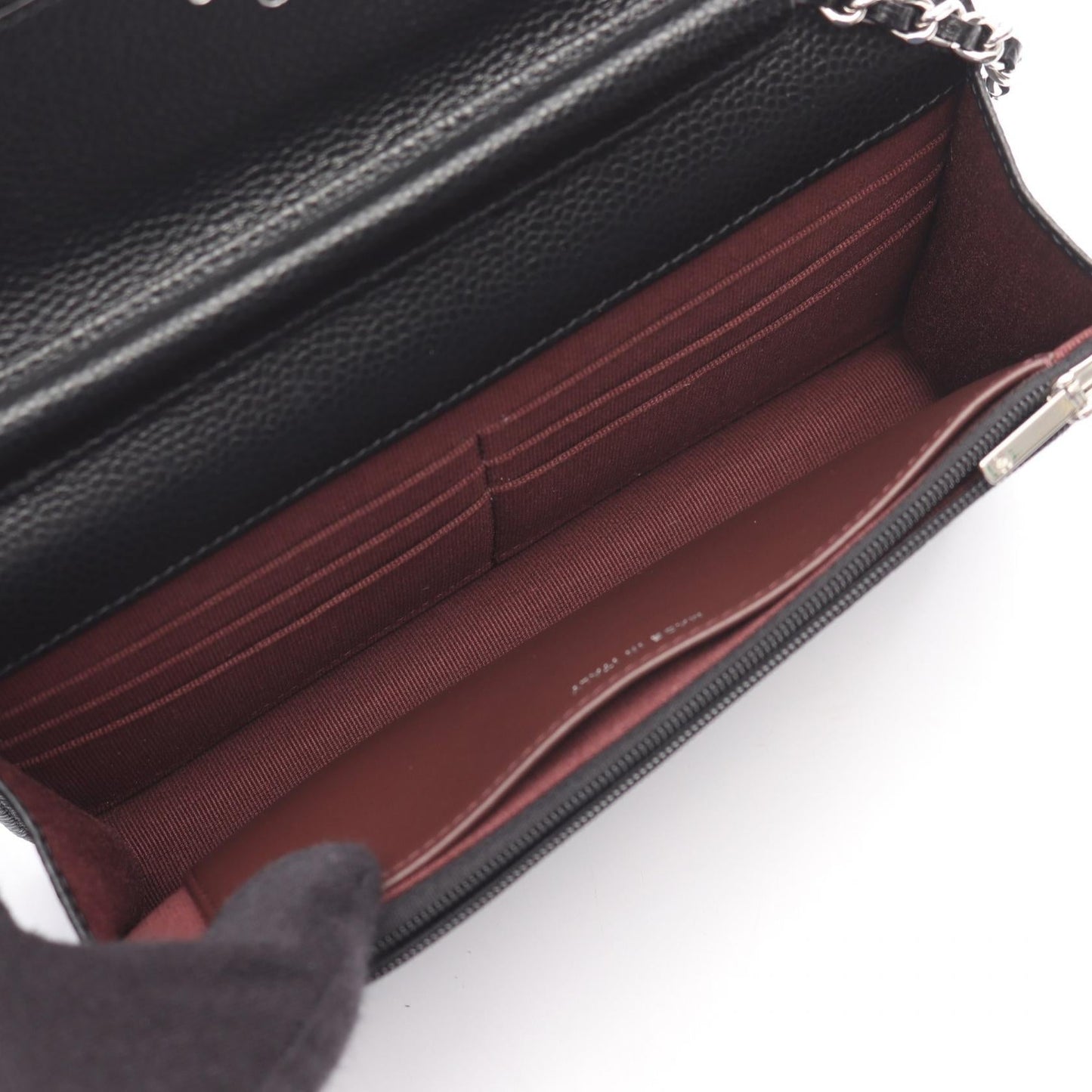 Matelasse Caviar Skin Shoulder Bag Heritage