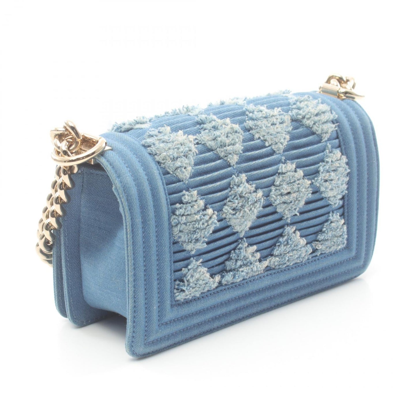 Chanel Boy Denim Shoulder Bag