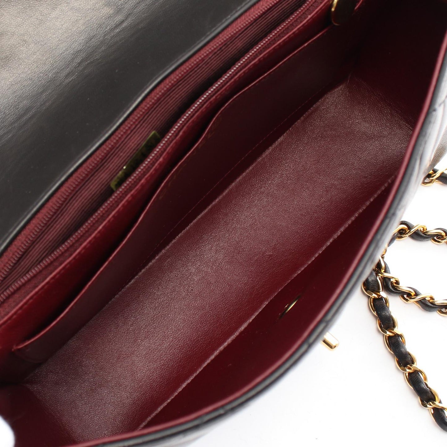 Matelasse Diana Flap Lambskin Shoulder Bag Boutique
