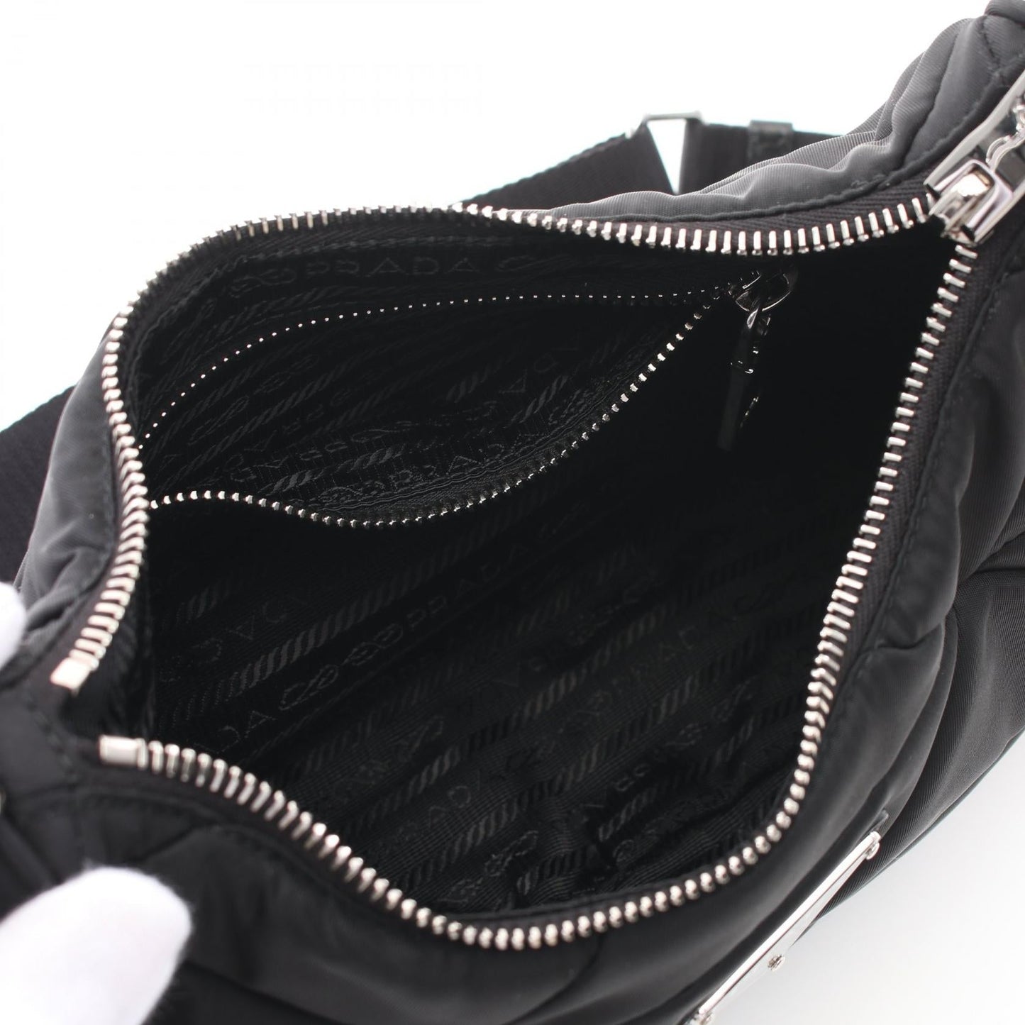 Prada Tessuto Shoulder Bag Nylon Nylon Shoulder Bag