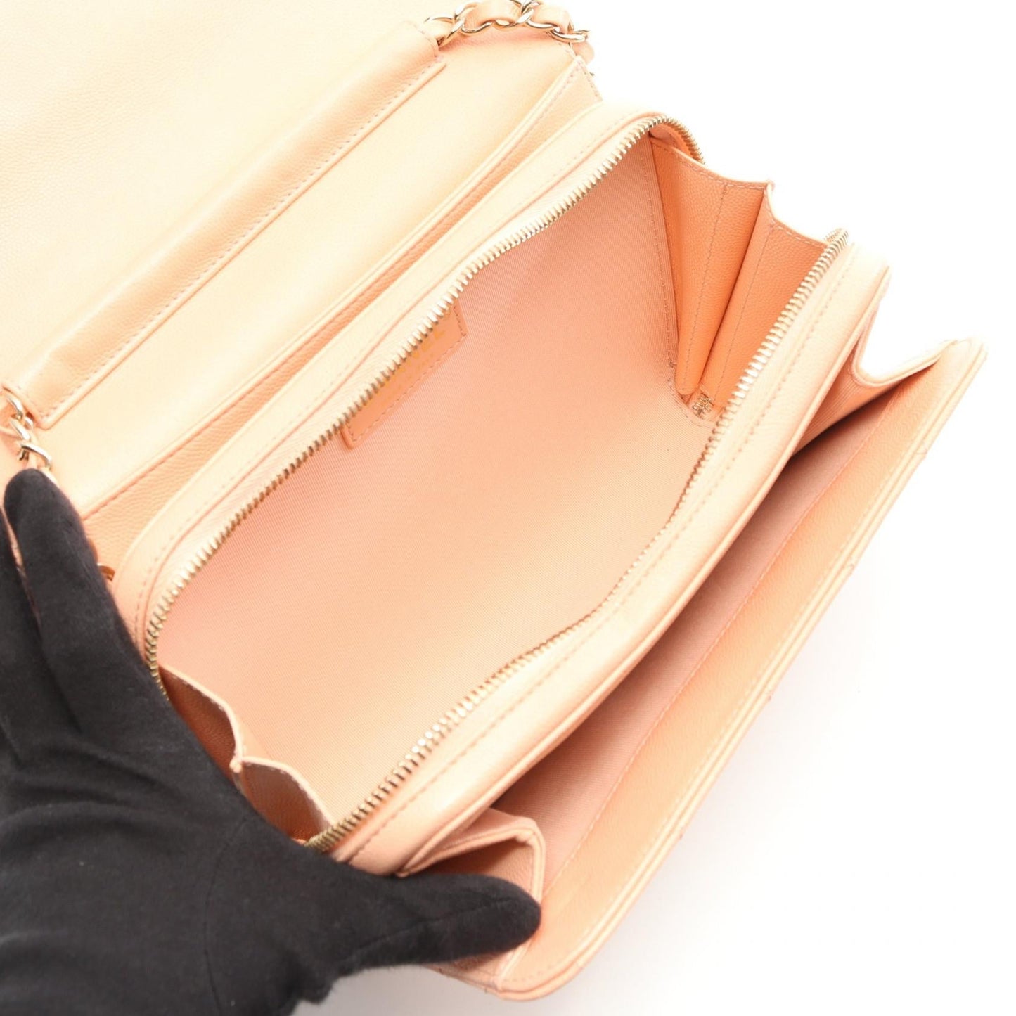Matelasse Caviar Skin Shoulder Bag Daily