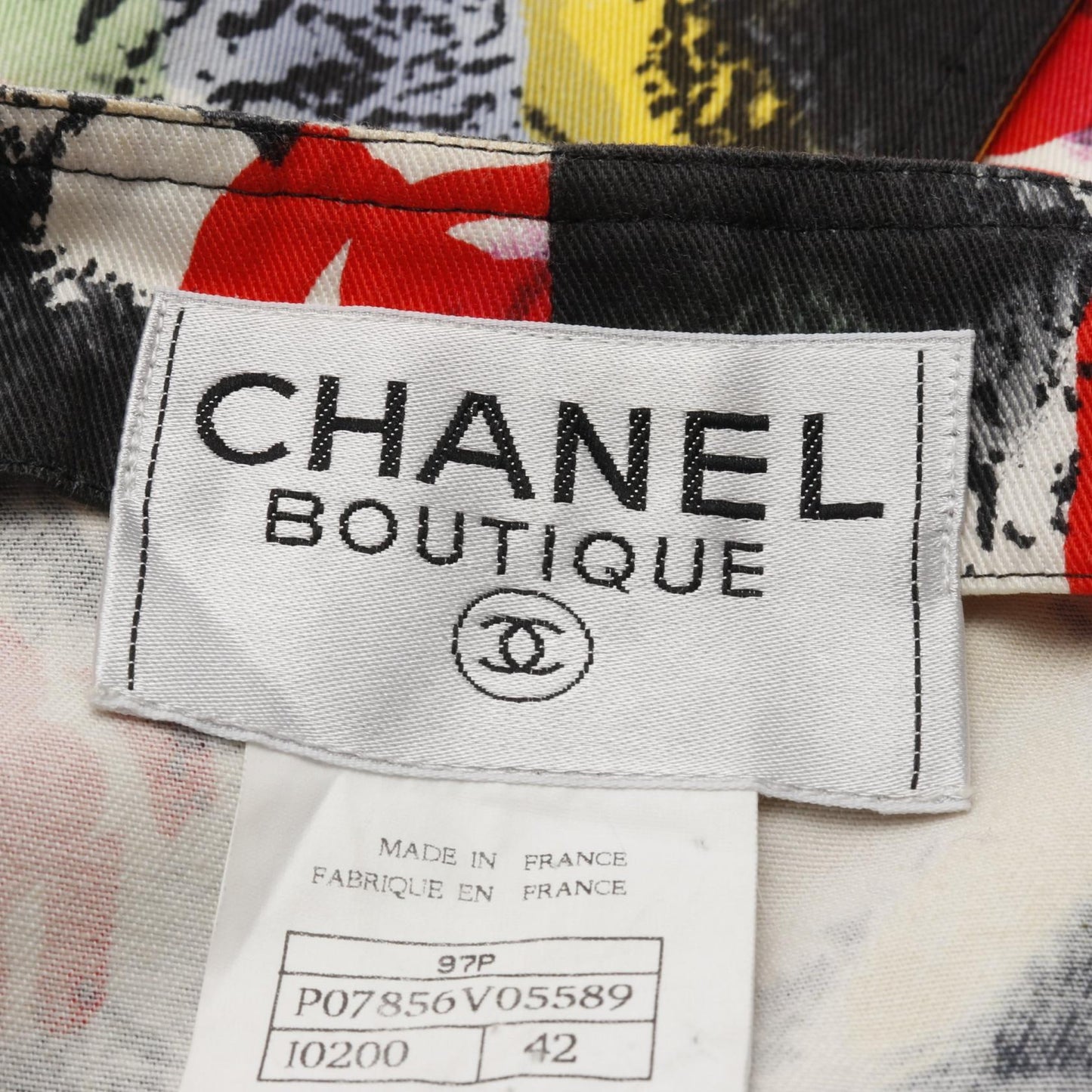 Chanel Cotton Dress Apparel Signature
