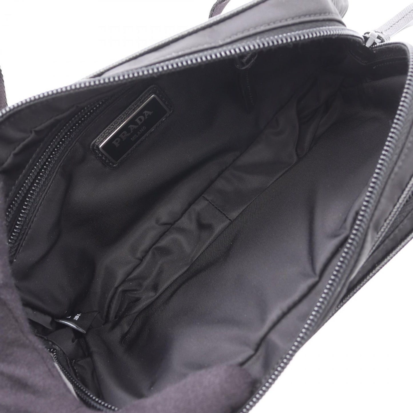 Prada Tessto Waist Bag Waist Bag Leather Nylon Travel Bag
