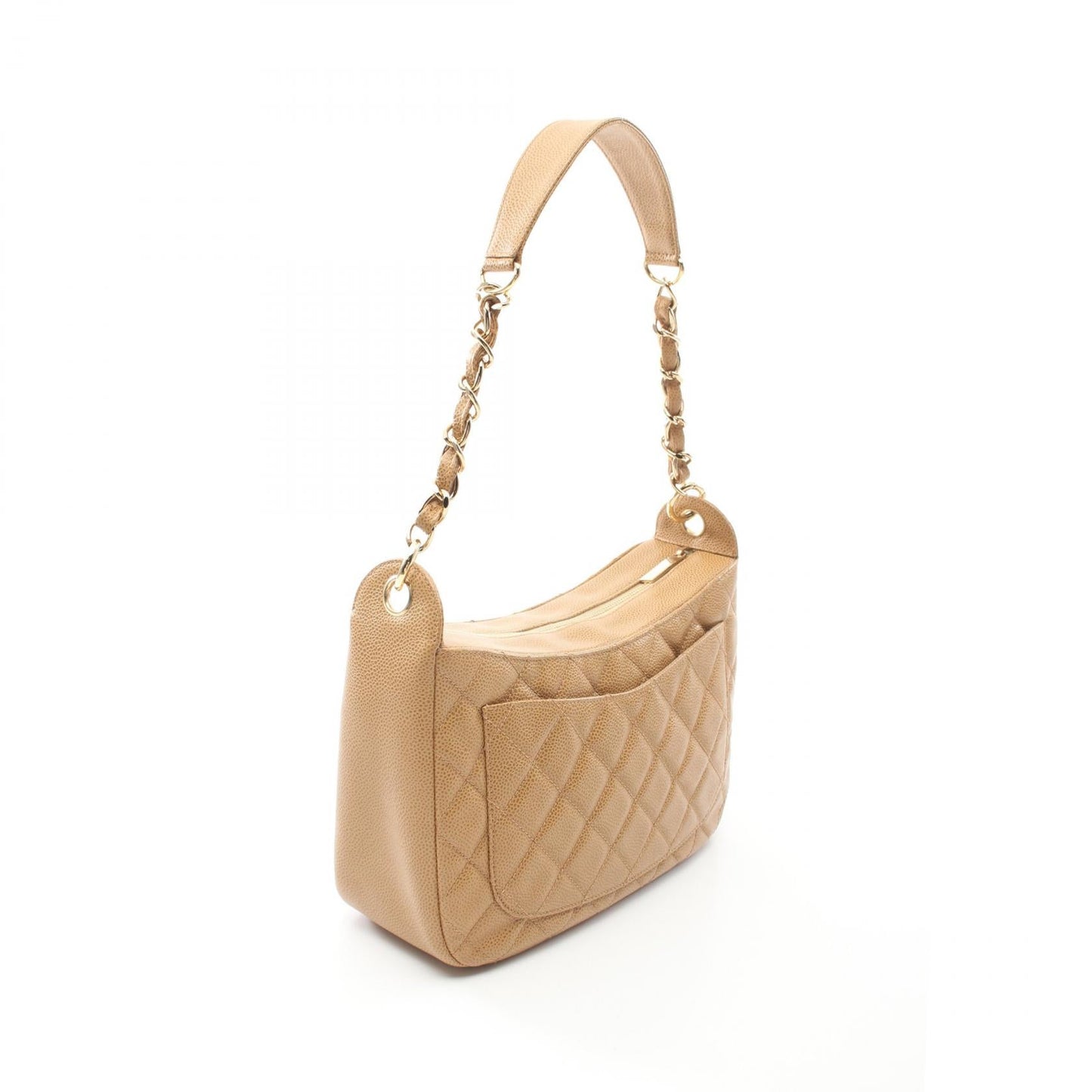 Matelasse Lambskin Shoulder Bag Signature City