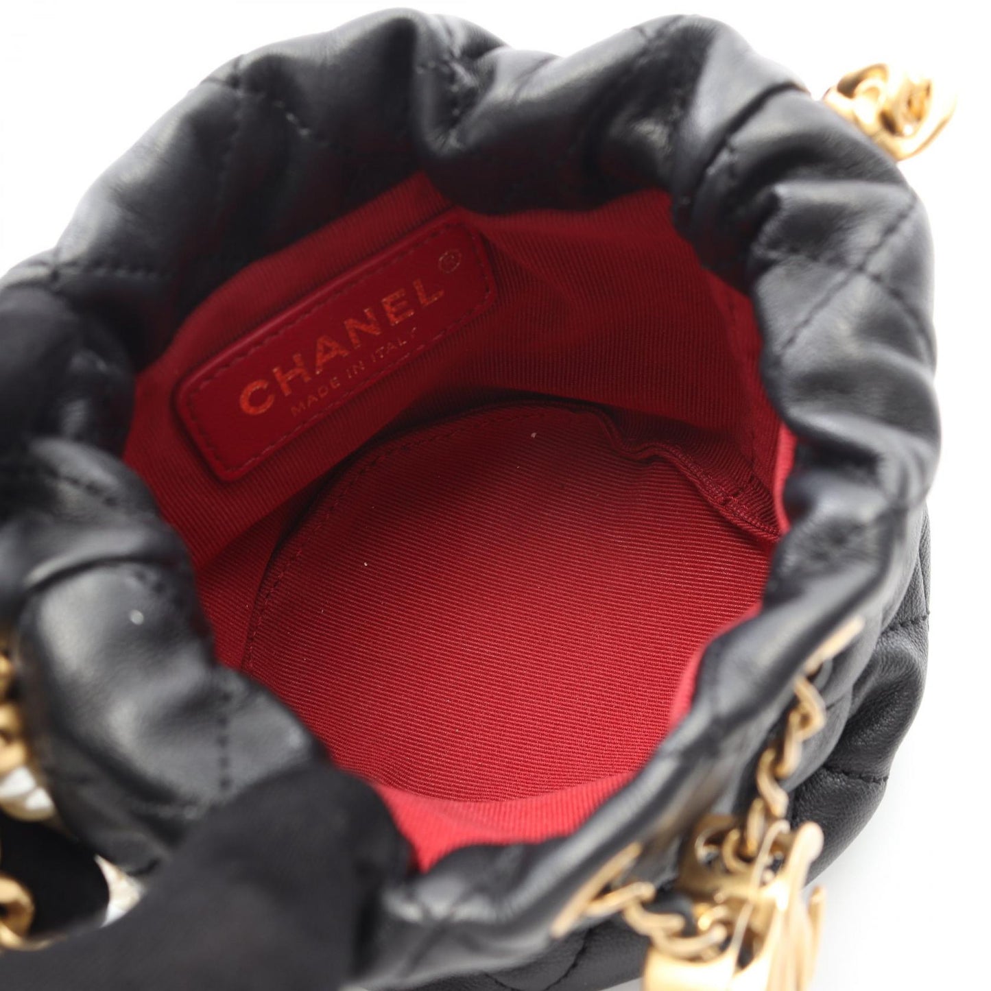 Matelasse Lambskin Shoulder Bag 169