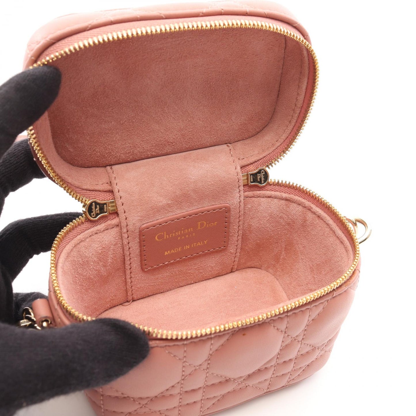 Dior Lady Cannage Handbag Leather Travel Bag Leather Handbag 1