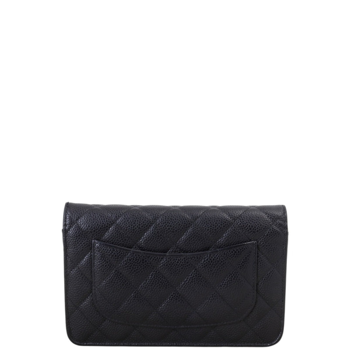 Chanel Classic Wallet on Handbag Quilted Black Crossbody Bag Chain 03022025