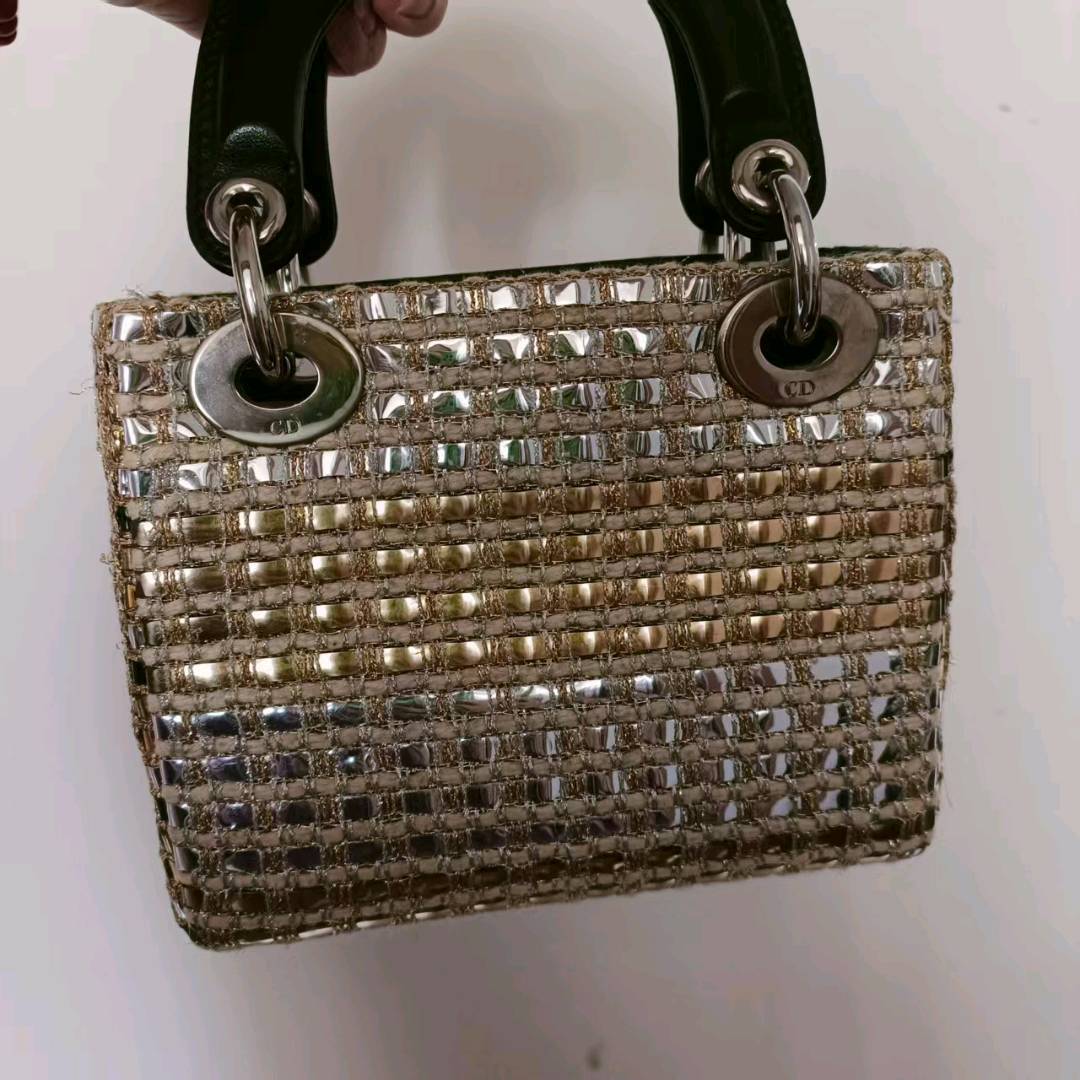 Dior Lady Sequin Shoulder Bag