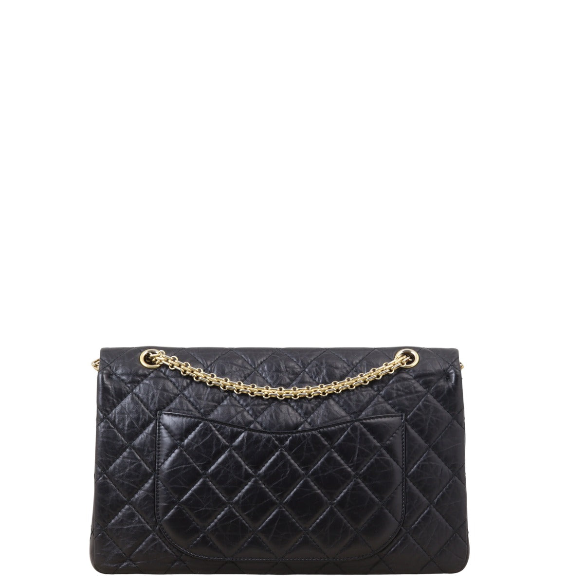Chanel 2.55 Reissue 227 Double Bag Quilted Black Crossbody Bag Bag 28022025