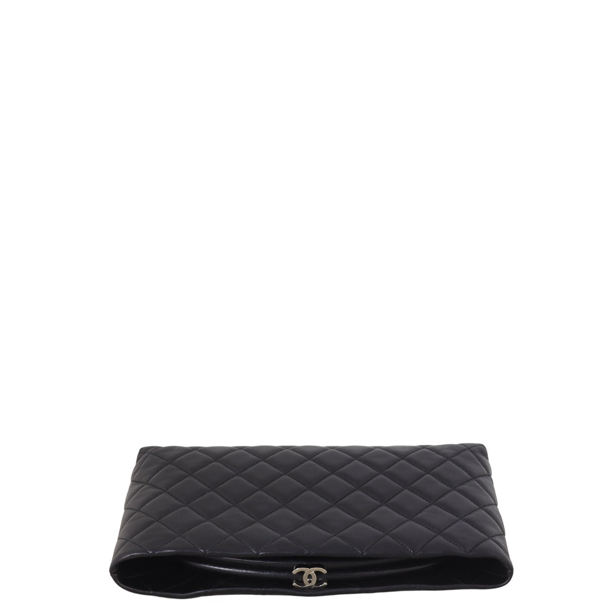 Chanel CC Clasp Clutch Black Clutch Bag
