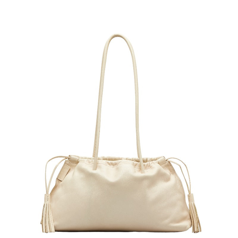 Gucci Tassel Handbag Leather Travel Bag
