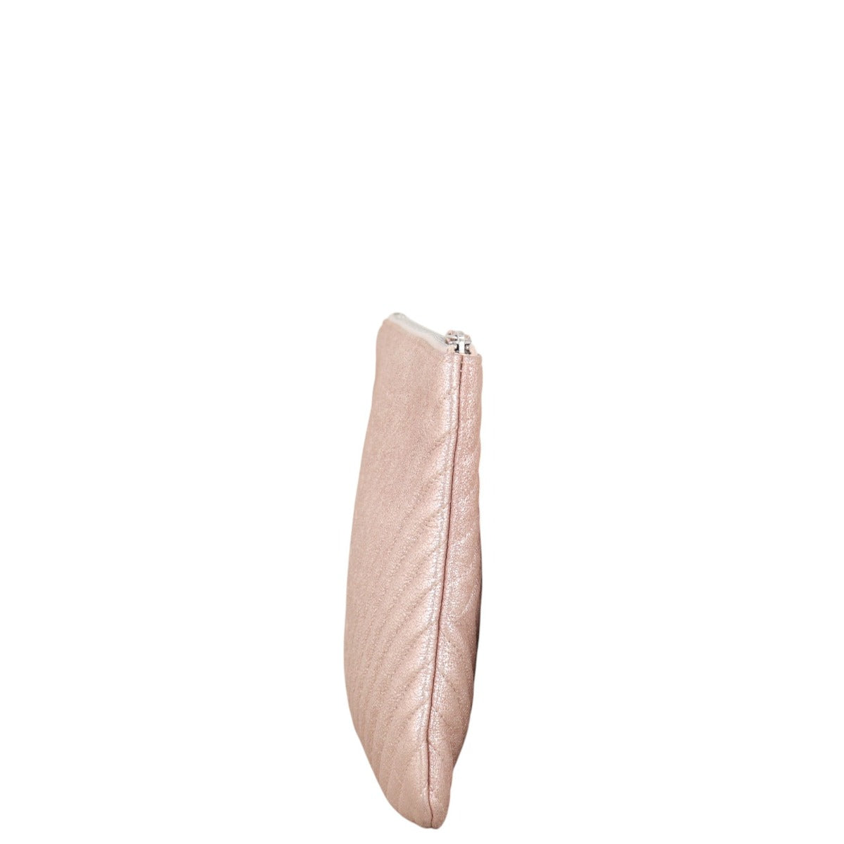 Chanel CC Studs Clutch Metallic Quilted Clutch Bag