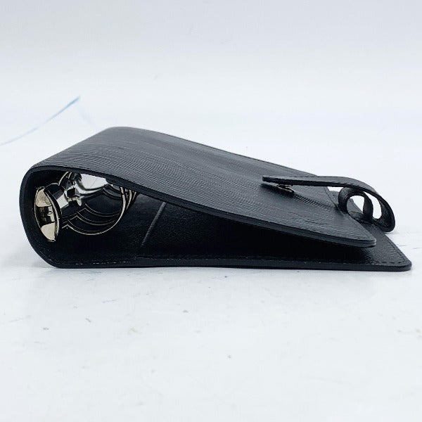 Louis Vuitton Notebook cover R20202 Epi Noir Leather Handbag