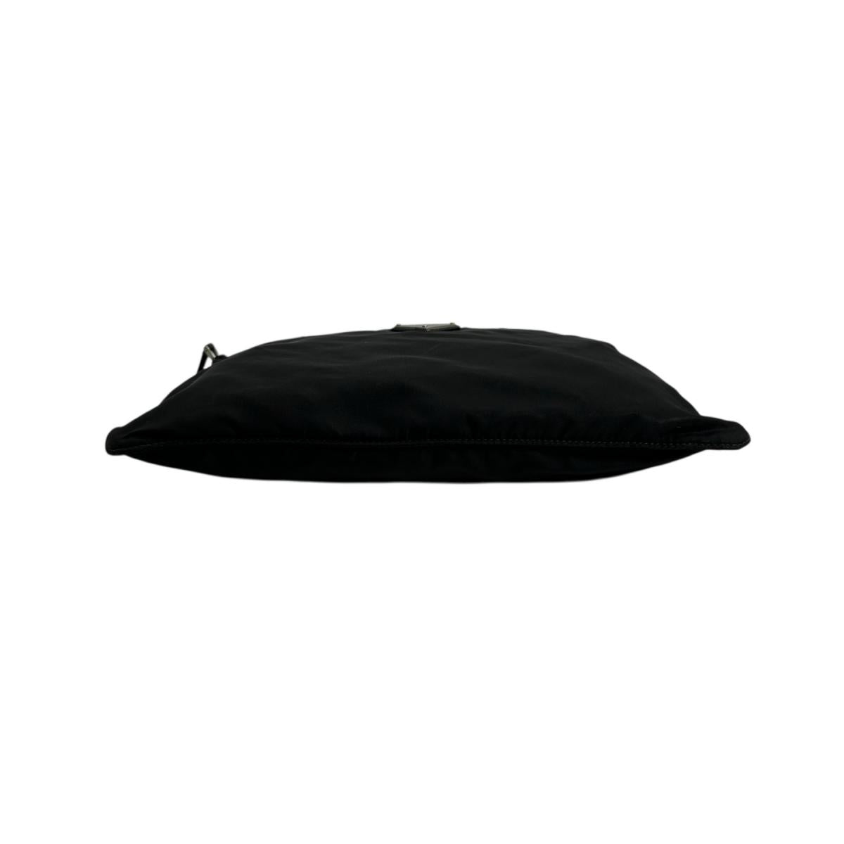 Shoulder Bag Sling Bag Triangle Women Nylon Black