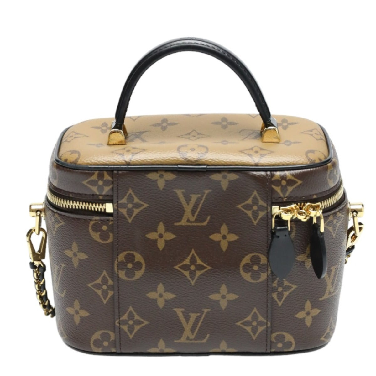 Louis Vuitton M45165 2WAY Vanity NV PM Monogram Canvas Brown Shoulder Bag