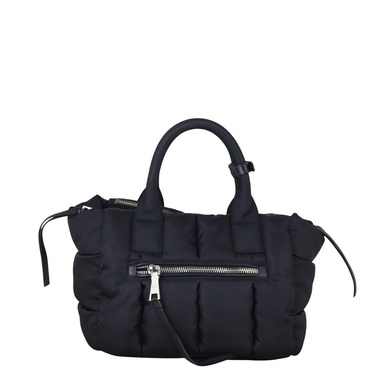 Prada Tessuto Bomber Tote Handbag Nylon Medium Tote Bag