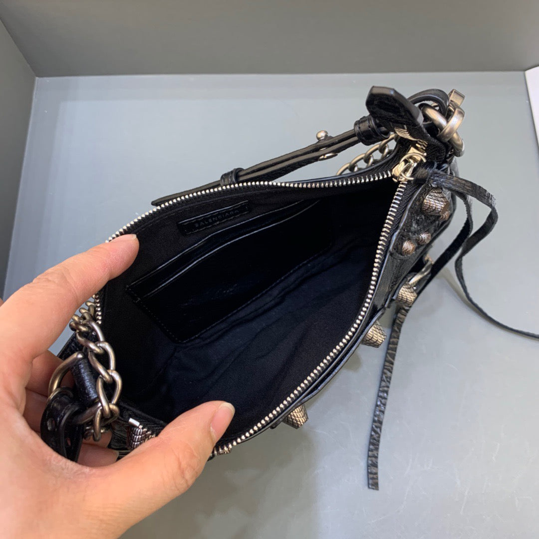 Balen Le Cagole Bag With In For Black Mini Travel Bag
