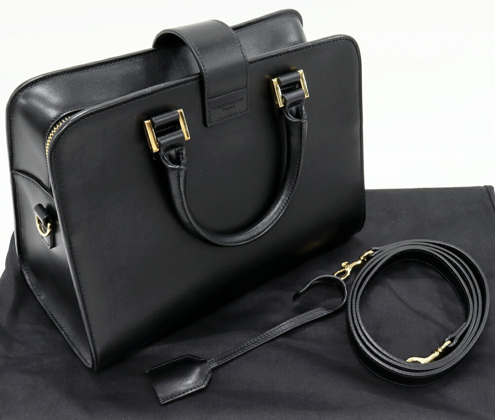 YSL Saint Laurent Paris Cabas Calf 2Way Bag Baby Travel Bag