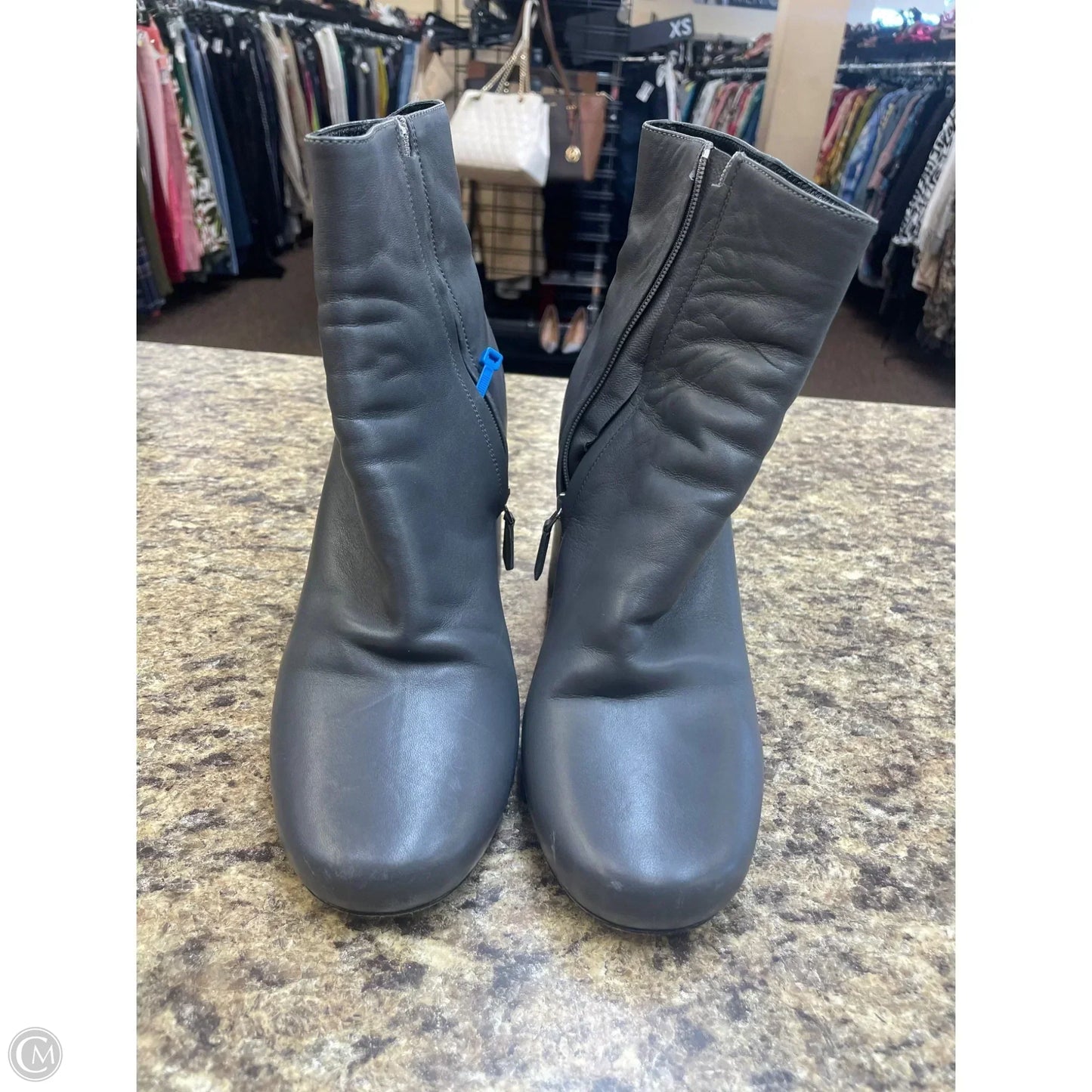 Prada Shoe Boots Luxury Designer By In Grey Gray Shoes