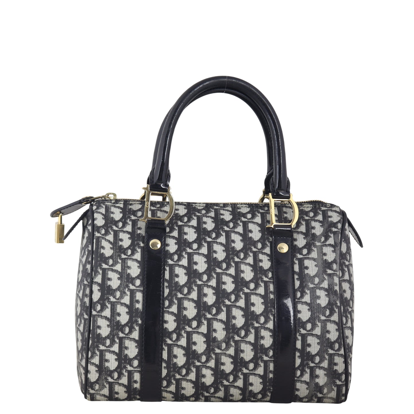 Dior Handbag Boston Oblique 2 Canvas