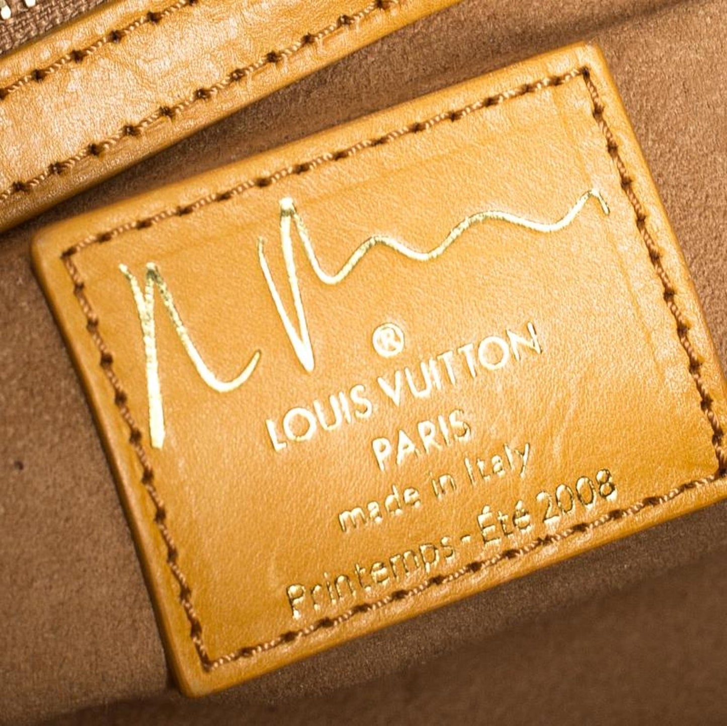 Louis Vuitton LV Jamais Bag Uarelle By Richard Prince Travel Bag