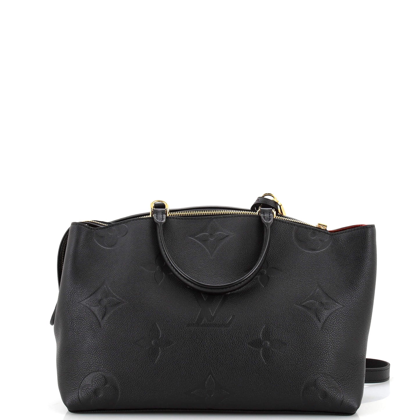 Louis Vuitton Grand Palais Handbag Empreinte Giant Monogram Shoulder Bag