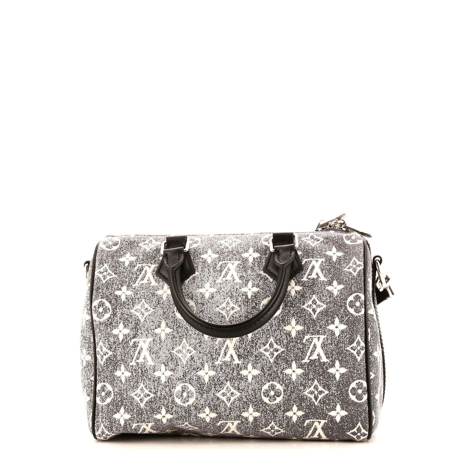 Louis Vuitton Speedy Bandouliere Bag Jacquard Denim Monogram Shoulder Bag