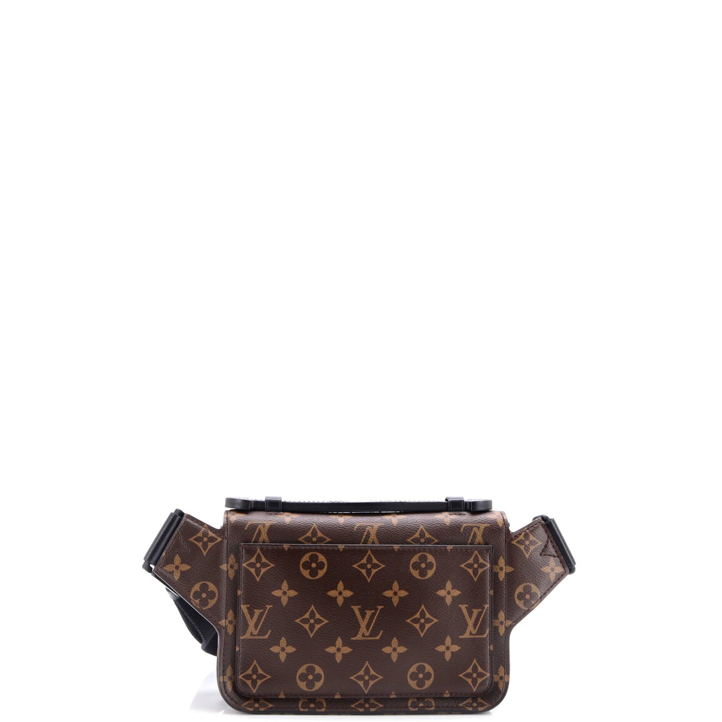 Louis Vuitton Lock Sling Bag Macassar Canvas Monogram Crossbody Bag
