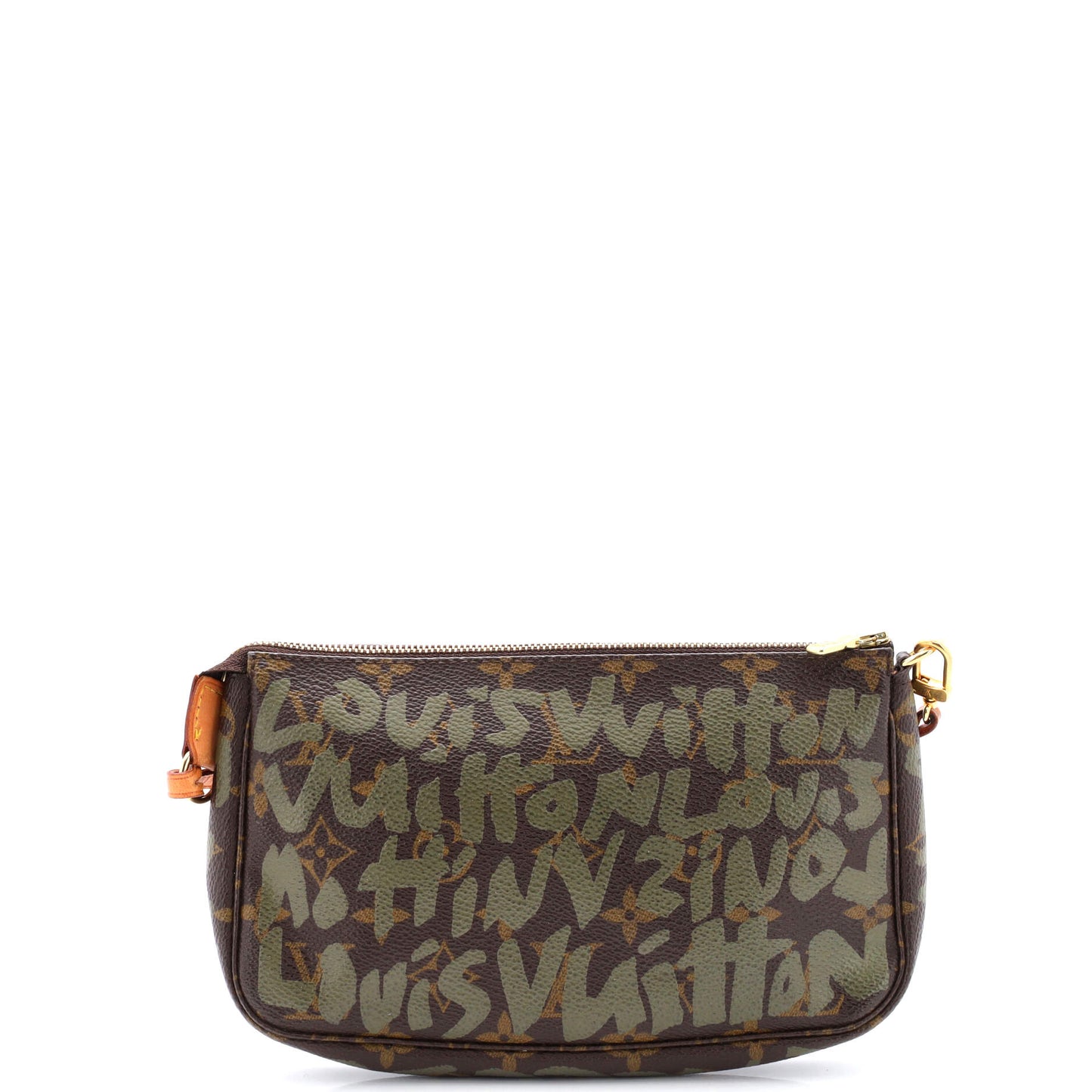 Louis Vuitton Pochette Accessoires Limited Edition Graffiti Shoulder Bag Monogram