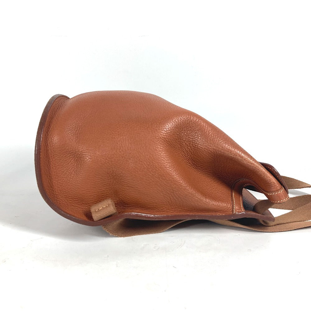 Backpack Sherpa Pm Women Handbag Leather Brown
