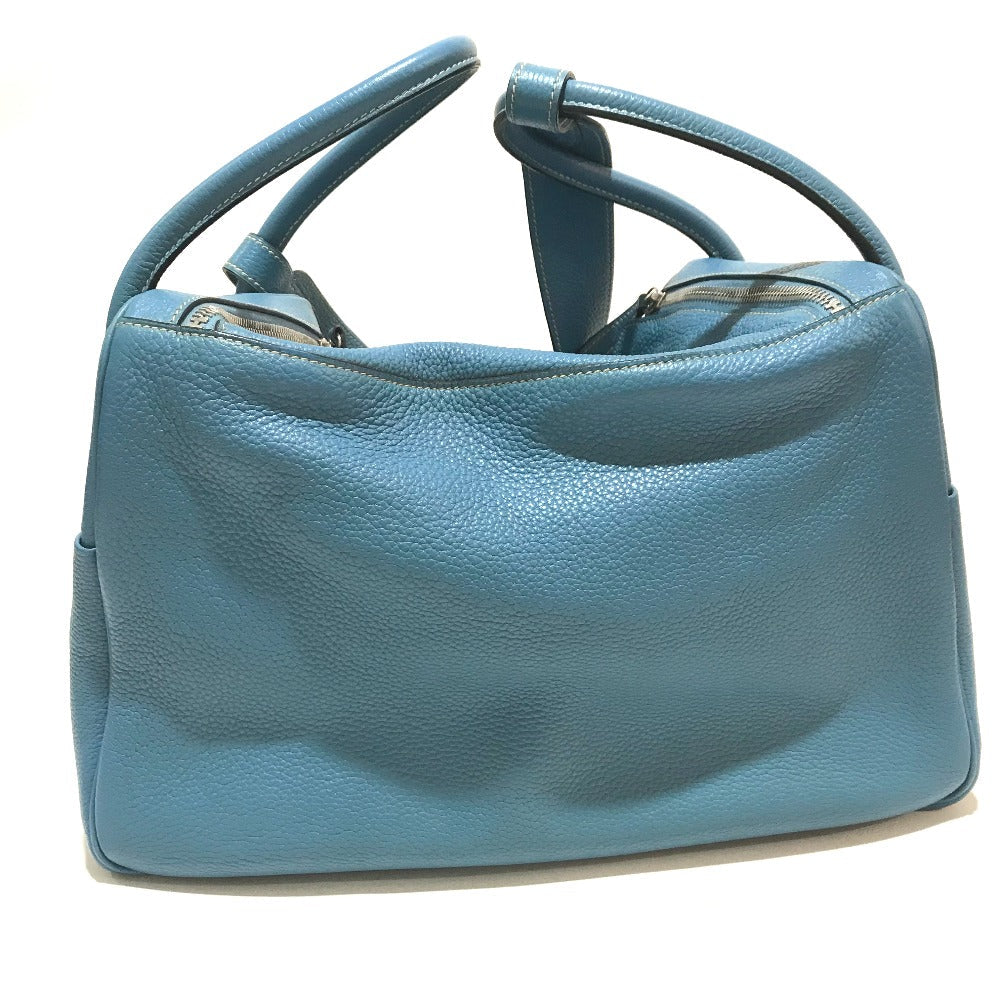 Taurillon Clemence Lindy Women Blue Travel Bag