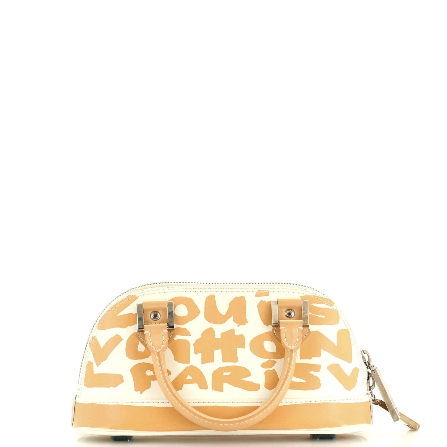 Louis Vuitton Alma Handbag Limited Edition Graffiti Pm Leather Travel Bag