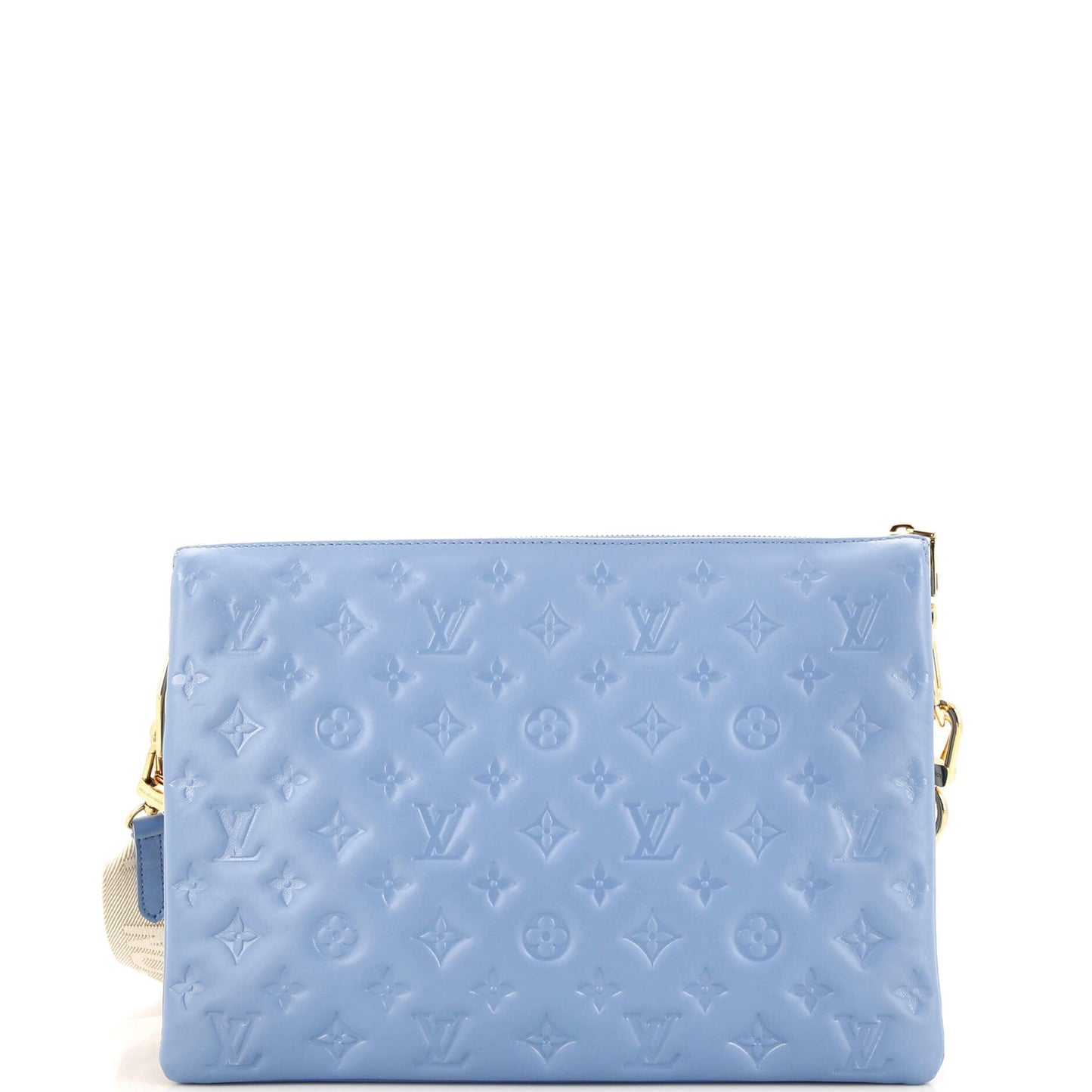 Louis Vuitton Coussin Bag Embossed Lambskin Mm Monogram Shoulder Bag Lambskin Mm2912011