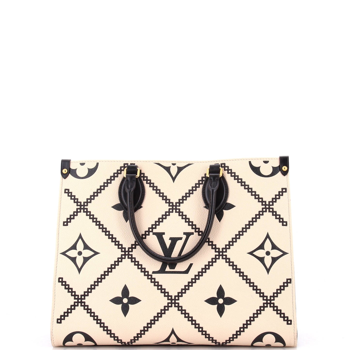 Louis Vuitton Onthego Tote Empreinte Giant Broderies Mm Monogram Shoulder Bag
