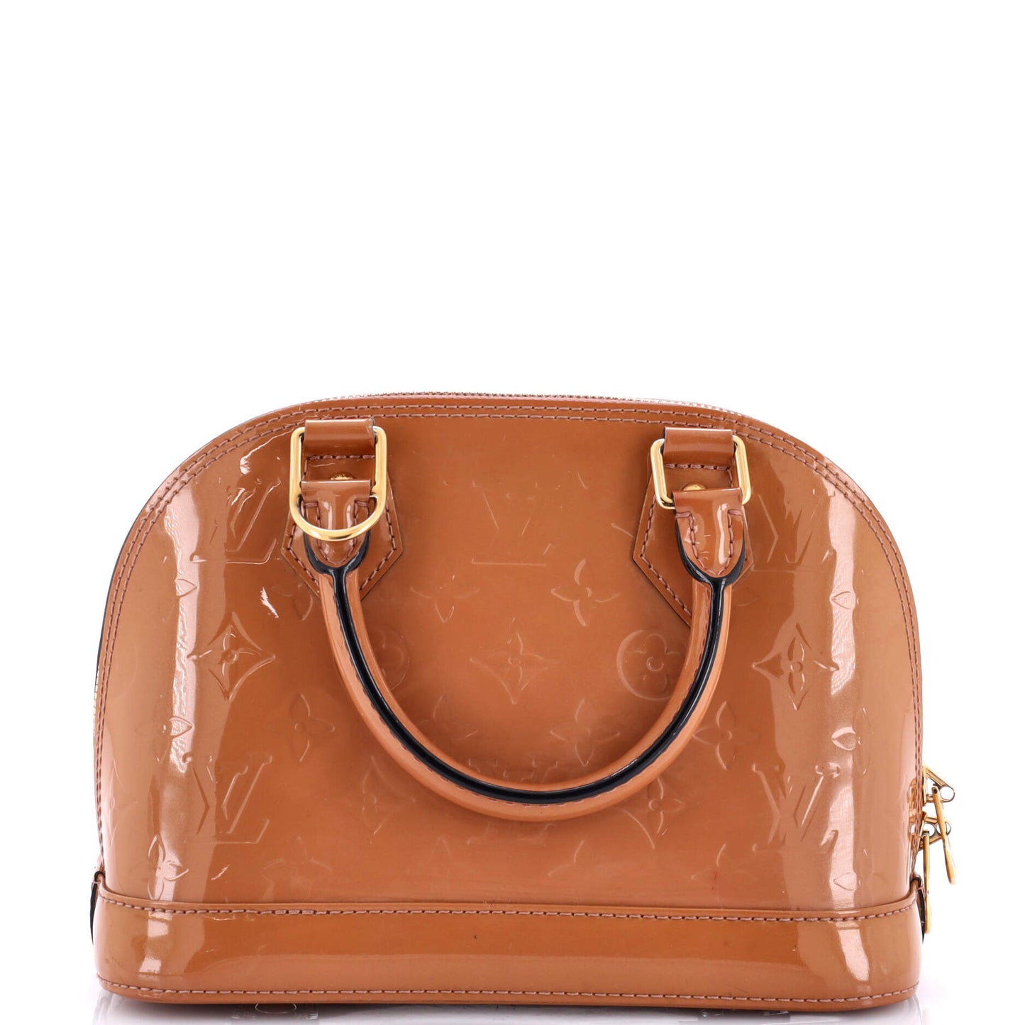Louis Vuitton Alma Handbag Vernis Bb Monogram Shoulder Bag