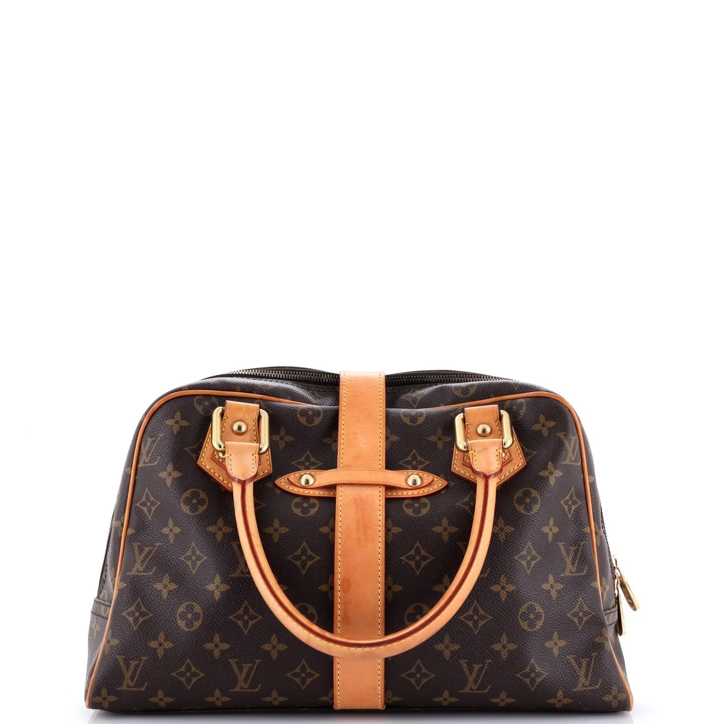 Louis Vuitton Manhattan Handbag Gm Canvas Monogram Travel Bag