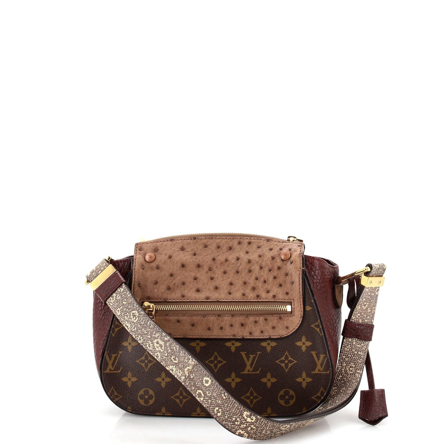 Louis Vuitton Majestueux Shoulder Bag And Exotics Canvas Monogram
