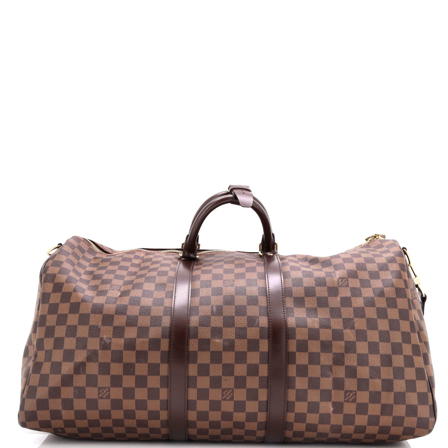 Louis Vuitton Keepall Bandouliere Bag Damier Travel Bag