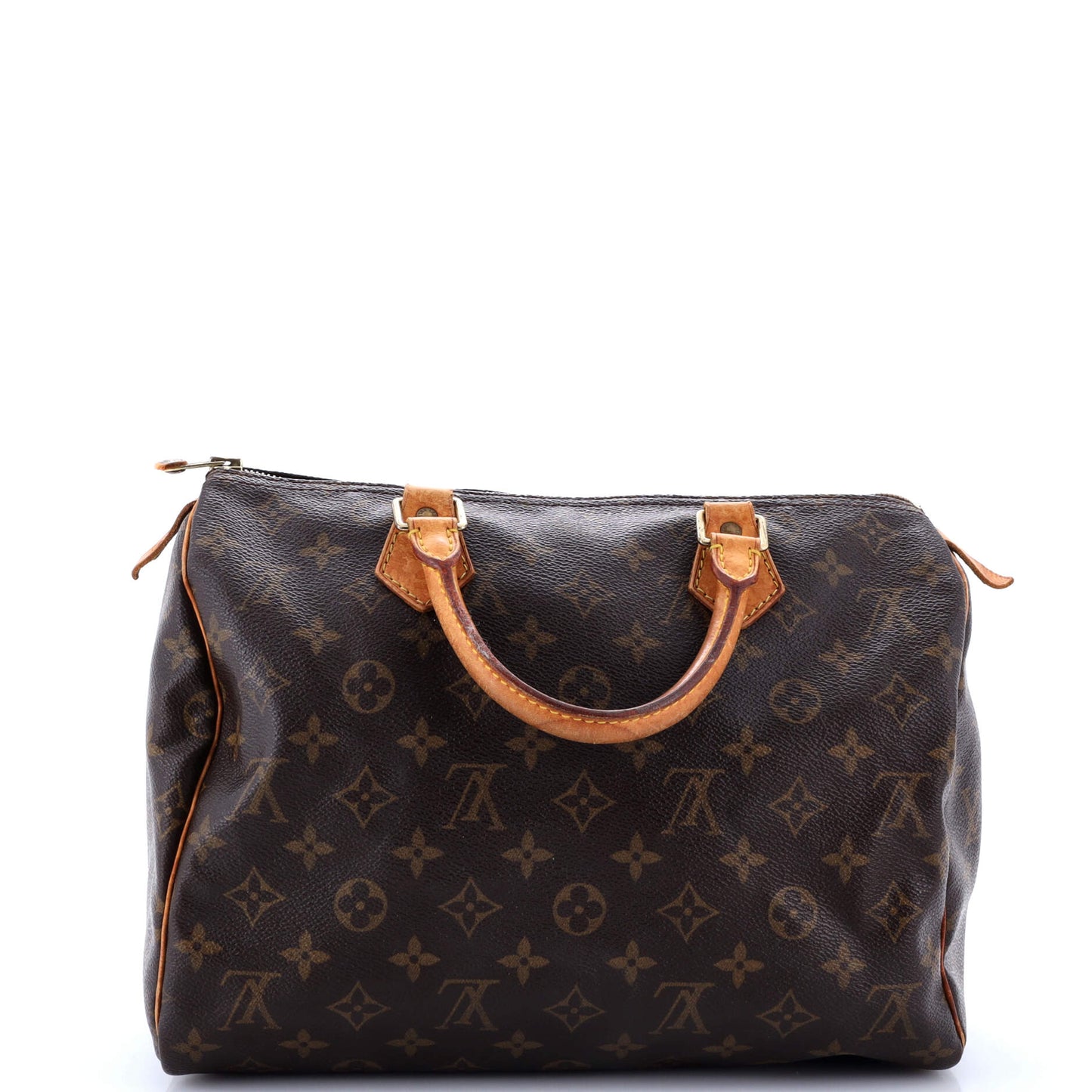 Louis Vuitton Speedy Handbag Canvas Monogram Travel Bag Canvas 302969191