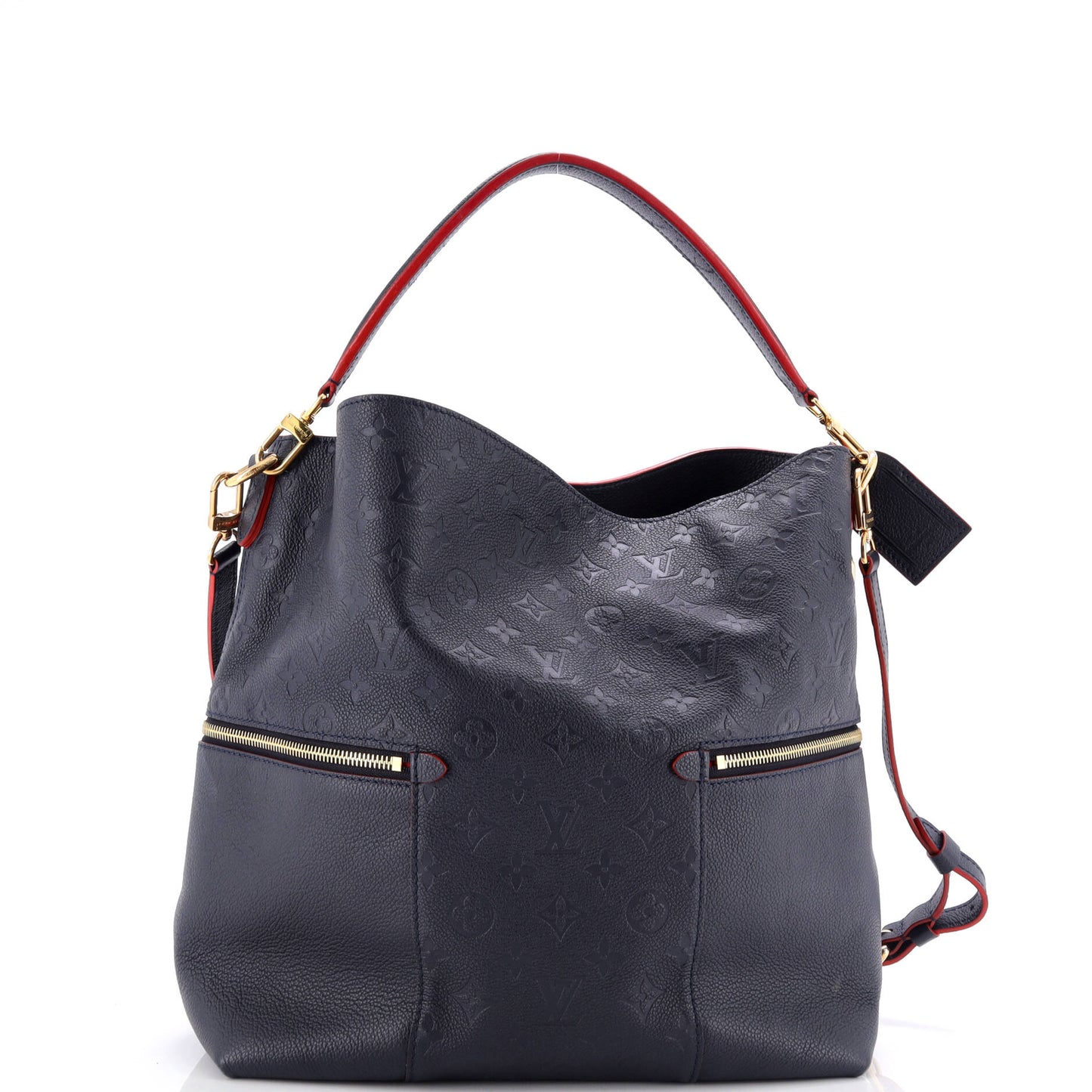 Louis Vuitton Melie Handbag Empreinte Leather Monogram Travel Bag