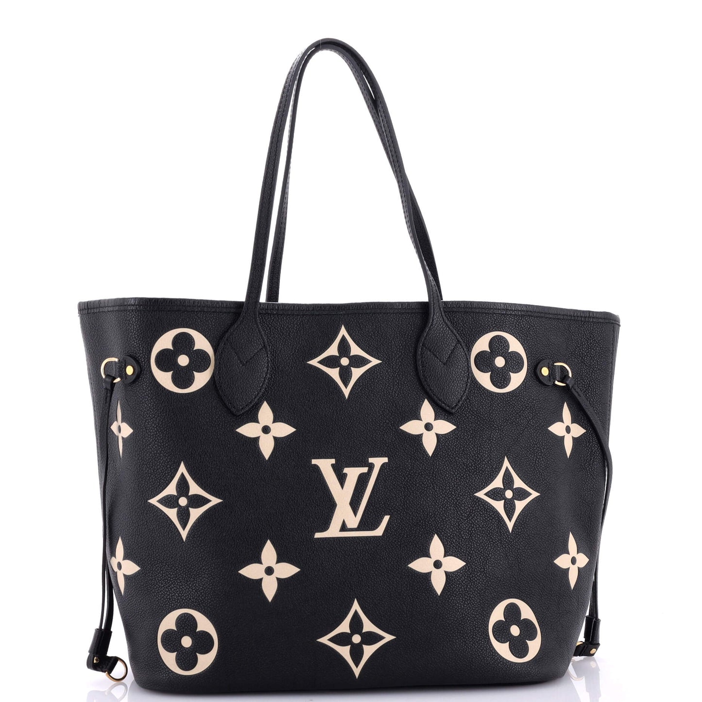 Louis Vuitton Neverfull Nm Tote Bicolor Empreinte Giant Mm Monogram Tote Bag